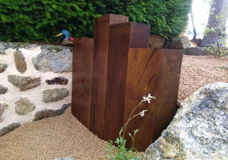 Création d'un jardin sec à Ecotay L'Olme